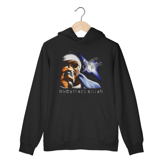 Moletom Canguru Premium Ghostface Killah - Supreme Clientele - Coleção Rap