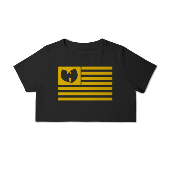 Camisa Cropped Wu Tang - Coleção Rap