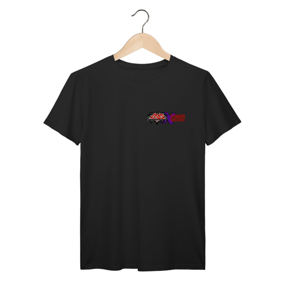 Camiseta Premium Caos Manifesto X Noveline - Skateboard Trooper - Coleção Exclusivas