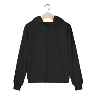 Moletom com Ziper Premium Caos Manifesto X Noveline - Skateboard Trooper - Coleção Exclusivas