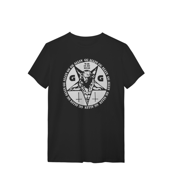 Camiseta GG Allin - Coleção Punk/ Hardcore
