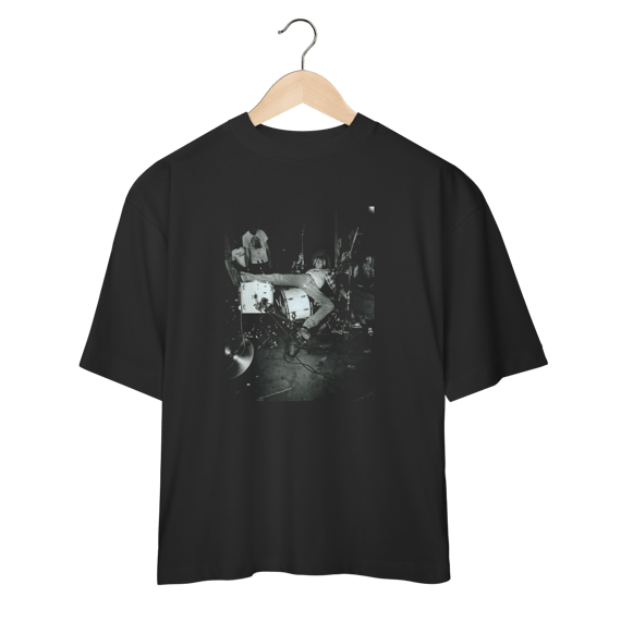 Camiseta Oversized Kurt Cobain - Coleção Rock