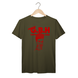 Nome do produto Camiseta Premium GBH - Leather, Bristles, Studs and Acne - Coleção Punk/ Hardcore
