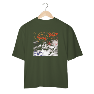 Nome do produto Camiseta Oversized Premium Sonic Youth - Evol - Coleção Rock/ Alternativo