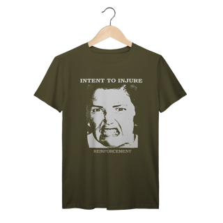 Nome do produto Camiseta Premium Intent to Injure - Reinforcement - Coleção Punk/ Hardcore