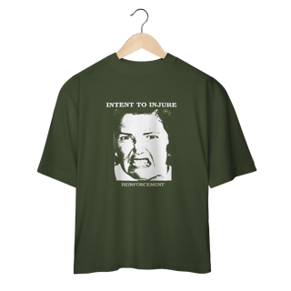 Nome do produto Camiseta Oversized Intent to Injure - Reinforcement - Coleção Punk/ Hardcore
