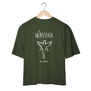 Nome do produto Camiseta Oversized Nirvana - In Utero - Coleção Rock