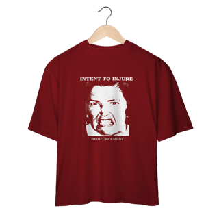 Nome do produto Camiseta Oversized Intent to Injure - Reinforcement - Coleção Punk/ Hardcore