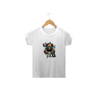 Nome do produto Camiseta Roar with the Bear (2 a 14 anos)