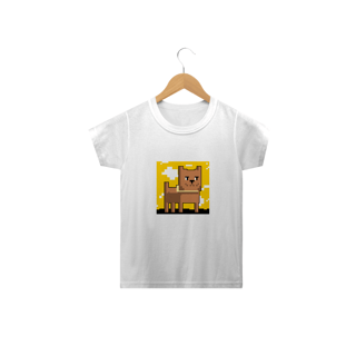 Nome do produto Camiseta Cachorro Minecraft (2 a 14 anos)