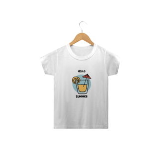 Nome do produto Camiseta Hello Summer (2 a 14 anos)