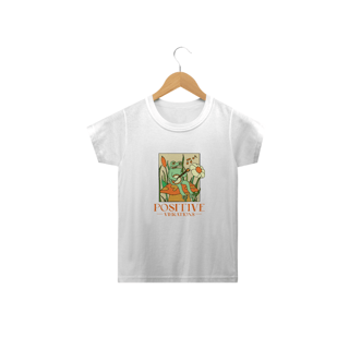 Nome do produto Camiseta Positive Vibration (2 a 14 anos)