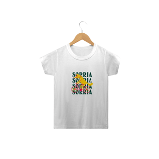 Nome do produto Camiseta Sorria (2 a 14 anos)
