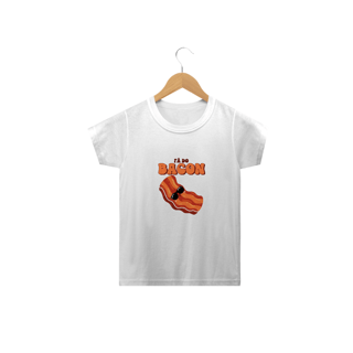 Nome do produto Camiseta Fã de Bacon (2 a 14 anos)