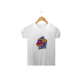 Nome do produto Camiseta All On Board (2 a 14 anos)