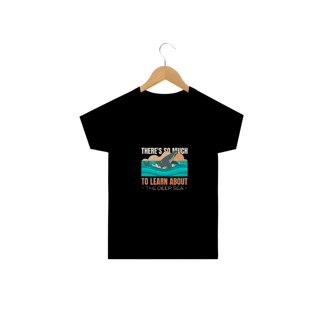 Nome do produto Camiseta Aprender Sobre o Mar (2 a 14 anos)