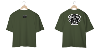 Nome do produtomeet me at the bar oversized