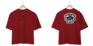 Nome do produtomeet me at the bar oversized