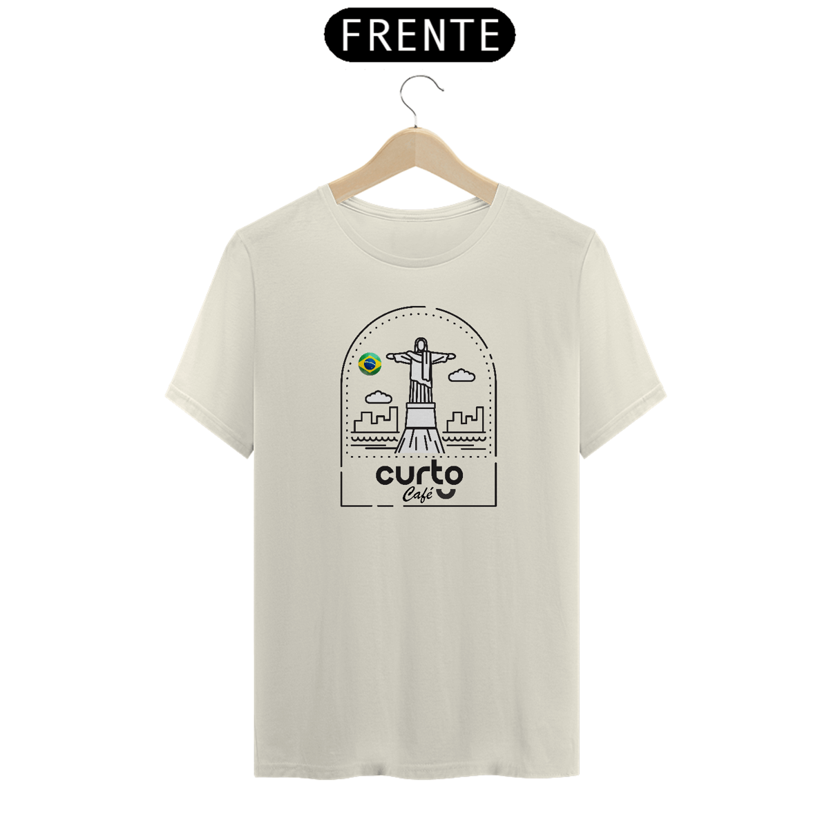 Nome do produto: Postal do Cristo – Linha CURTO CAFÉ BRASIL