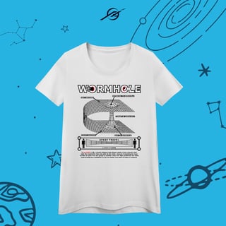 Camiseta Feminino Wormhole