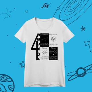 Nome do produto Camiseta Feminina Four Forces