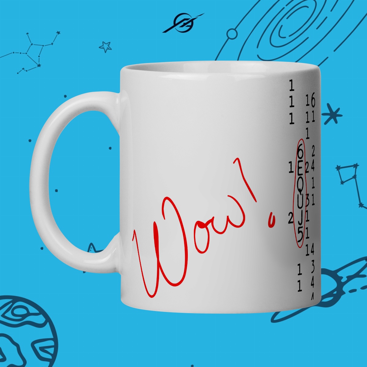 Nome do produto: Caneca Wow Signal