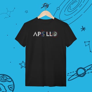 Nome do produto Camiseta Masculina Trajetória Apollo 