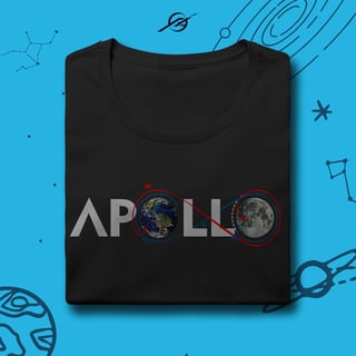 Nome do produto Camiseta Feminina Trajetória Apollo 