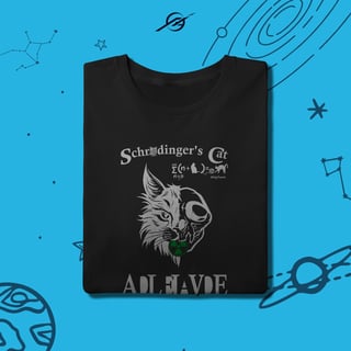 Nome do produto Camiseta Masculino Schrodinger Cat