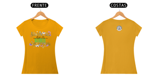 Nome do produto Camiseta Feminina Baby Long Classic Viva De Acordo Com A Natureza