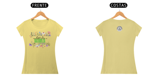 Nome do produto Camiseta Feminina Baby Long Estonada Viva De Acordo Com A Natureza