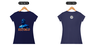 Nome do produto Camiseta Feminina Baby Long Classic Estoico