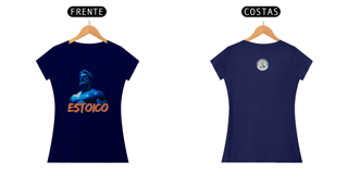 Nome do produto Camiseta Feminina Baby Long Quality Estoico