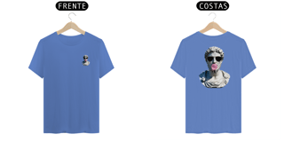 Nome do produto Camiseta T-Shirt Estonada Estátua Pixelizada