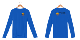Nome do produto Camiseta Manga Longa Sport Proteção UV Dry Quando Se Navega Sem Destino