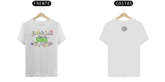 Camiseta T-Shirt Classic Viva De Acordo Com A Natureza