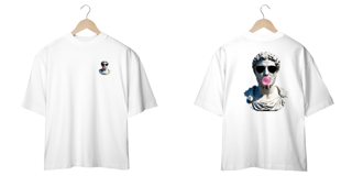 Nome do produto Camiseta Oversized Estátua Pixelizada