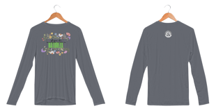 Nome do produto Camiseta Manga Longa Sport Proteção UV Dry Viva De Acordo Com A Natureza