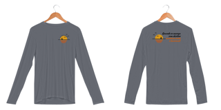 Nome do produto Camiseta Manga Longa Sport Proteção UV Dry Quando Se Navega Sem Destino