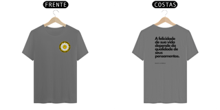 Nome do produto Camiseta T-Shirt Estonada A Felicidade Da Sua Vida