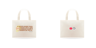 Nome do produto Ecobag A Morte Sorri Para Todos