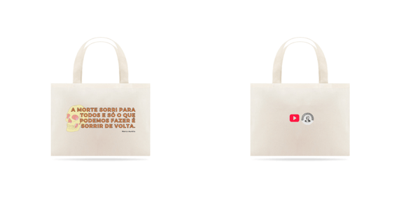 Ecobag A Morte Sorri Para Todos