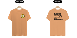 Nome do produto Camiseta T-Shirt Estonada A Felicidade Da Sua Vida