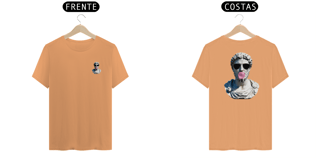 Nome do produto Camiseta T-Shirt Estonada Estátua Pixelizada