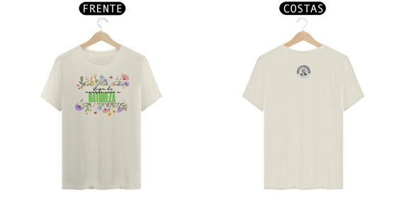 Camiseta T-Shirt Pima Viva De Acordo Com A Natureza