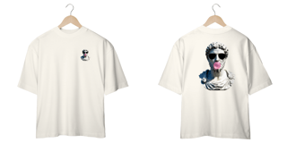 Nome do produto Camiseta Oversized Estátua Pixelizada
