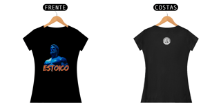 Nome do produto Camiseta Feminina Baby Long Quality Estoico