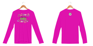Nome do produto Camiseta Manga Longa Sport Proteção UV Dry Viva De Acordo Com A Natureza