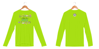 Nome do produto Camiseta Manga Longa Sport Proteção UV Dry Viva De Acordo Com A Natureza