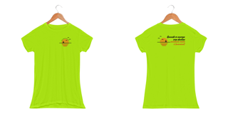Nome do produto Camiseta Feminina Baby Long Sport Proteção UV Dry Quando Se Navega Sem Destino